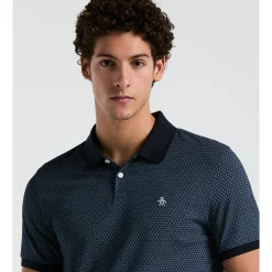 Jersey All-Over Ditsy Print Polo