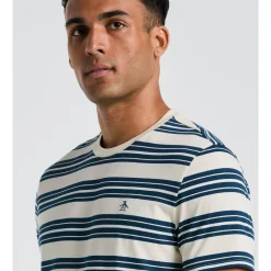 Jersey All-Over Stripe Tee