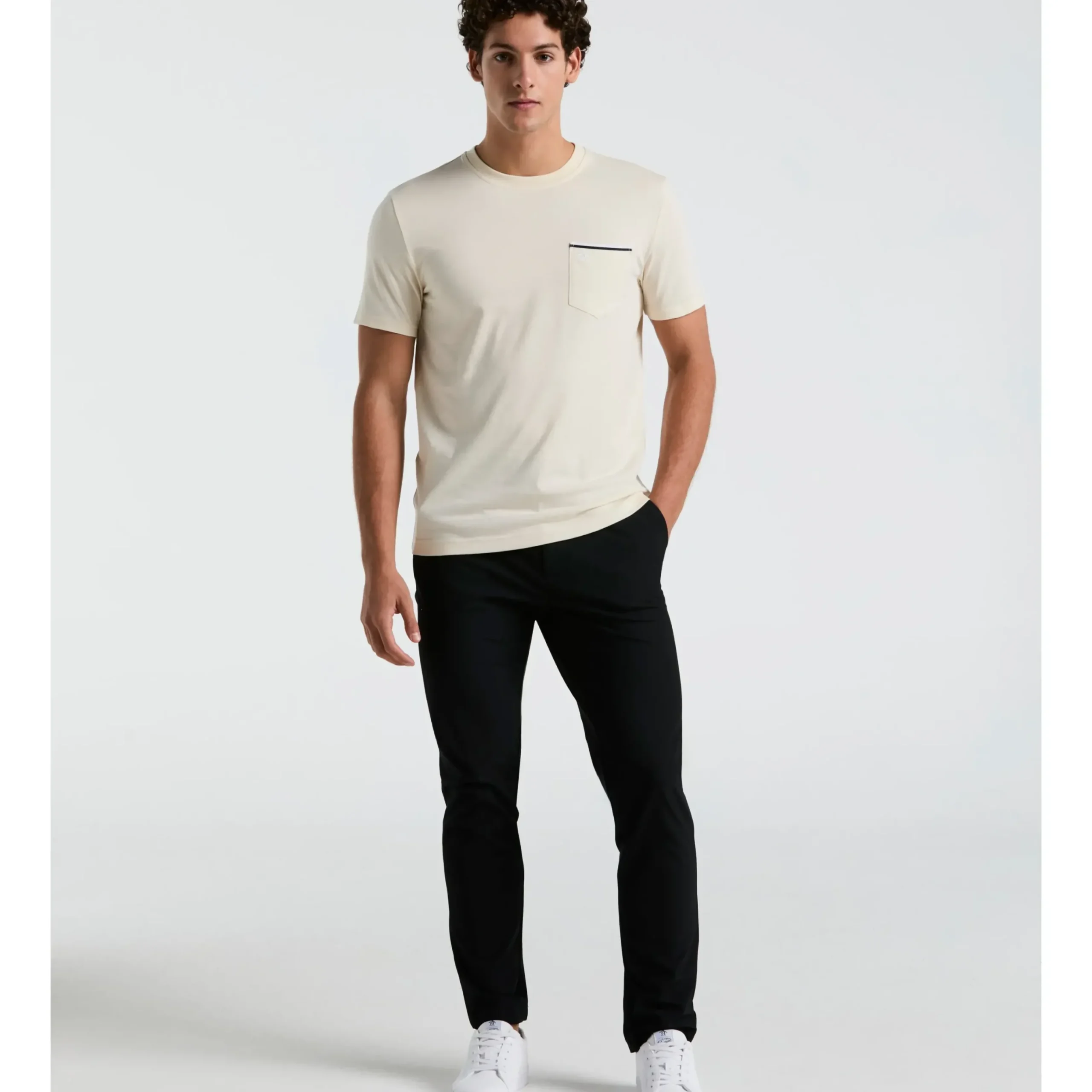 Jersey Earl Tape Tipped Pocket Tee