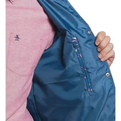 Leaf Print Rain Jacket