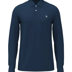 Long Sleeve Pique Polo