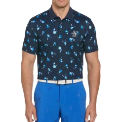 Memphis Pete Print Golf Polo
