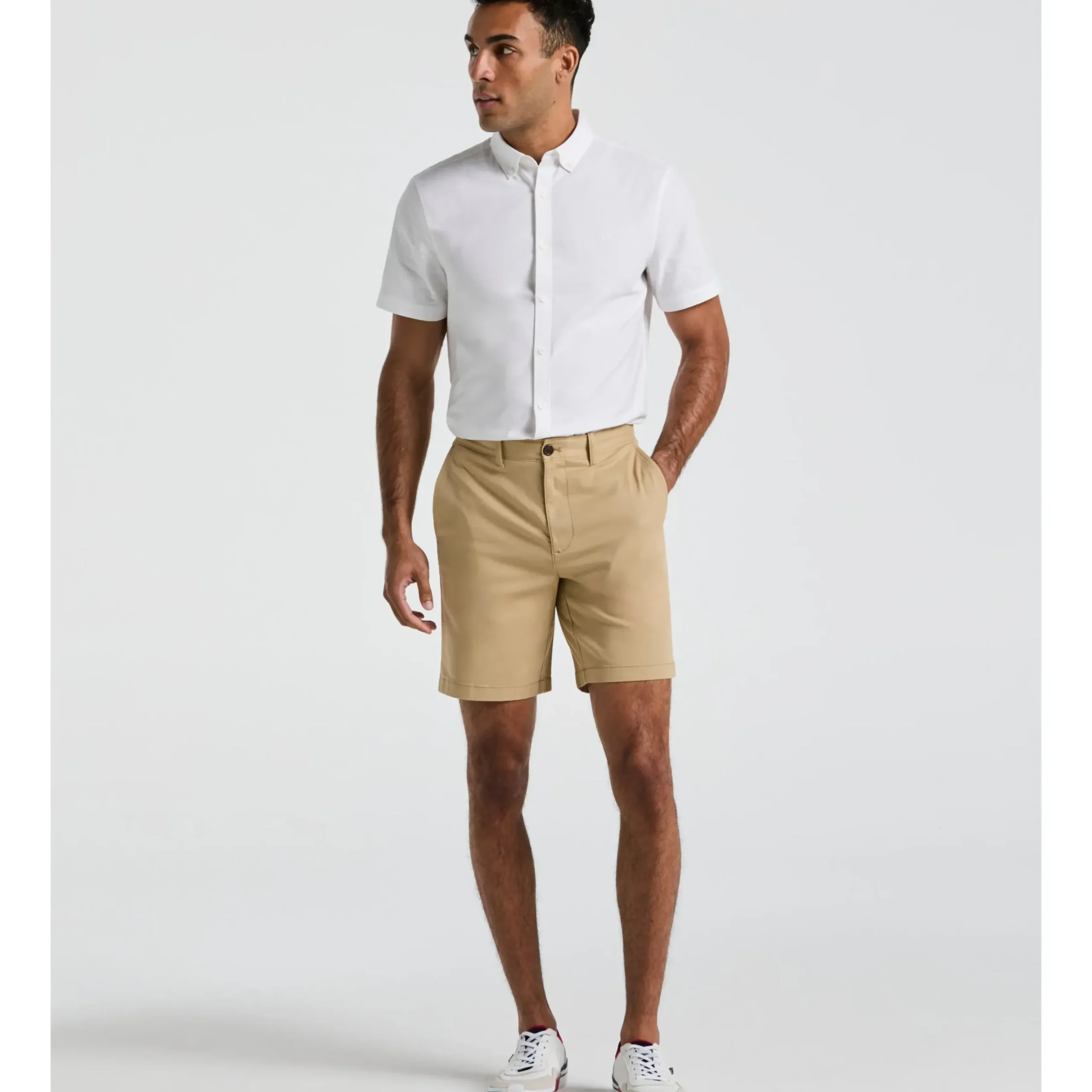 Micro Twill Slim Fit Short