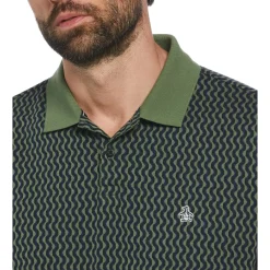 Mini Geo Print Polo
