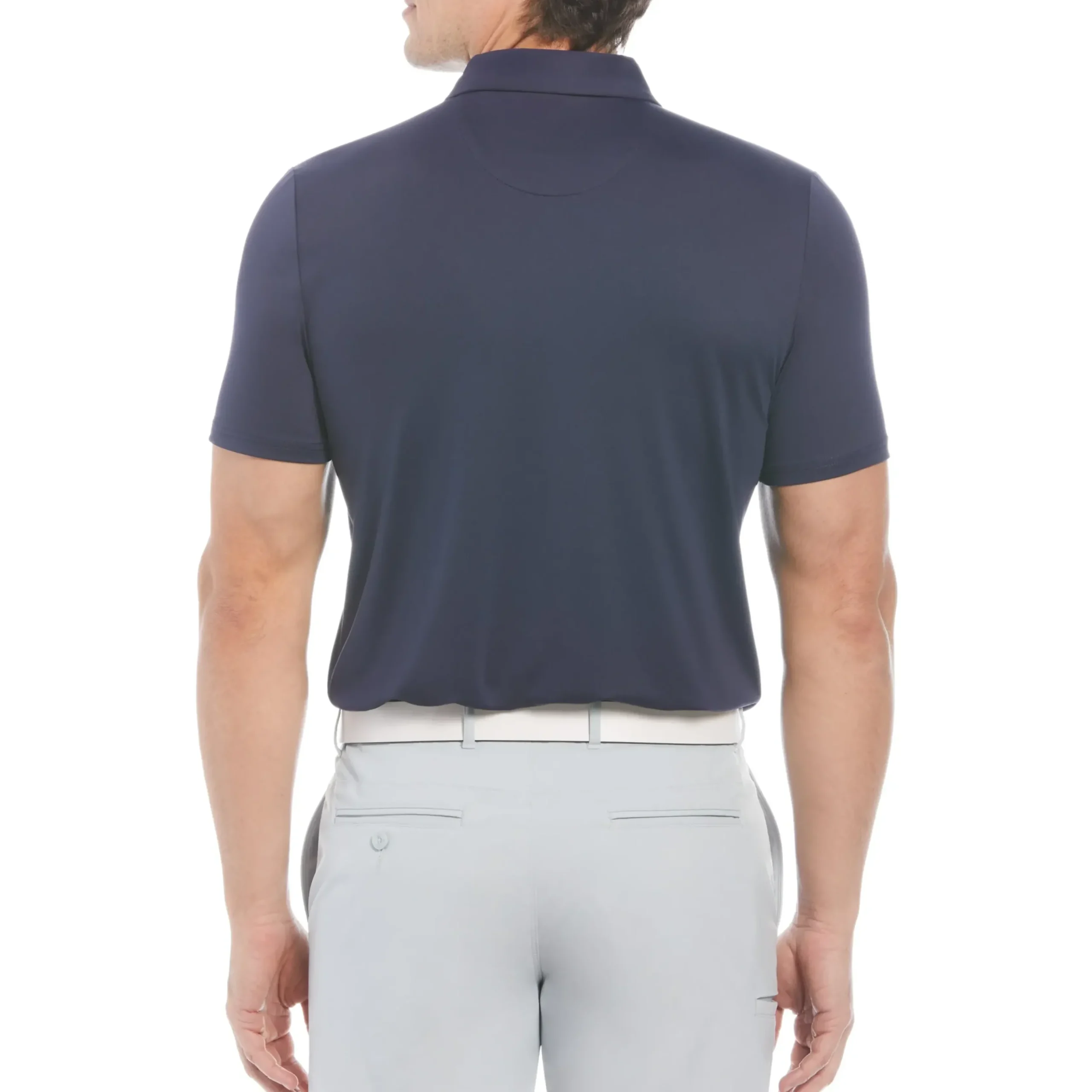 Mixed Media Polar Pete Print Golf Polo Shirt