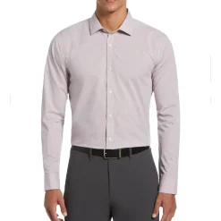 Modern Gingham Print Dress Shirt