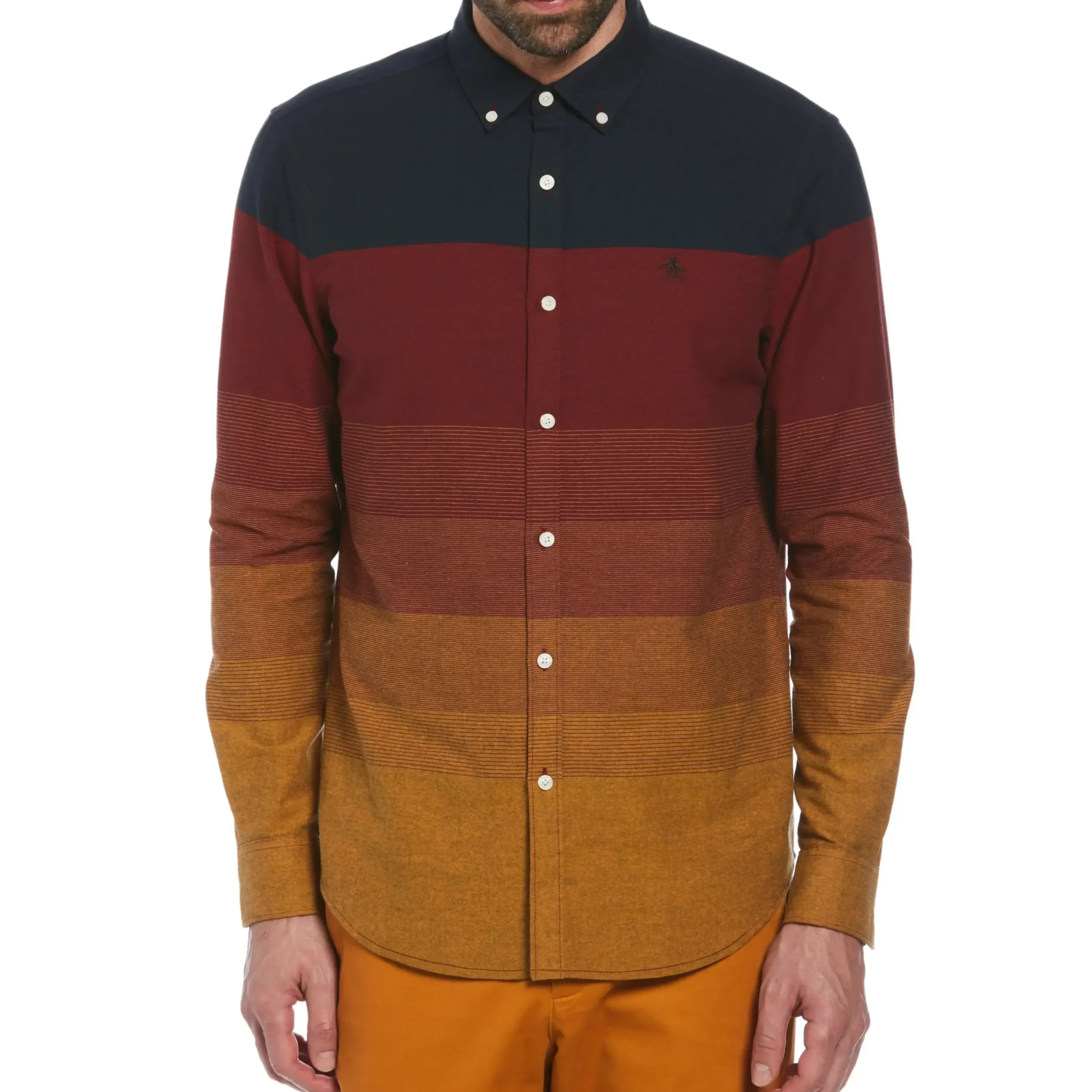 Ombre Stripe Oxford Shirt