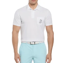 Oxford Graphic Print Golf Polo