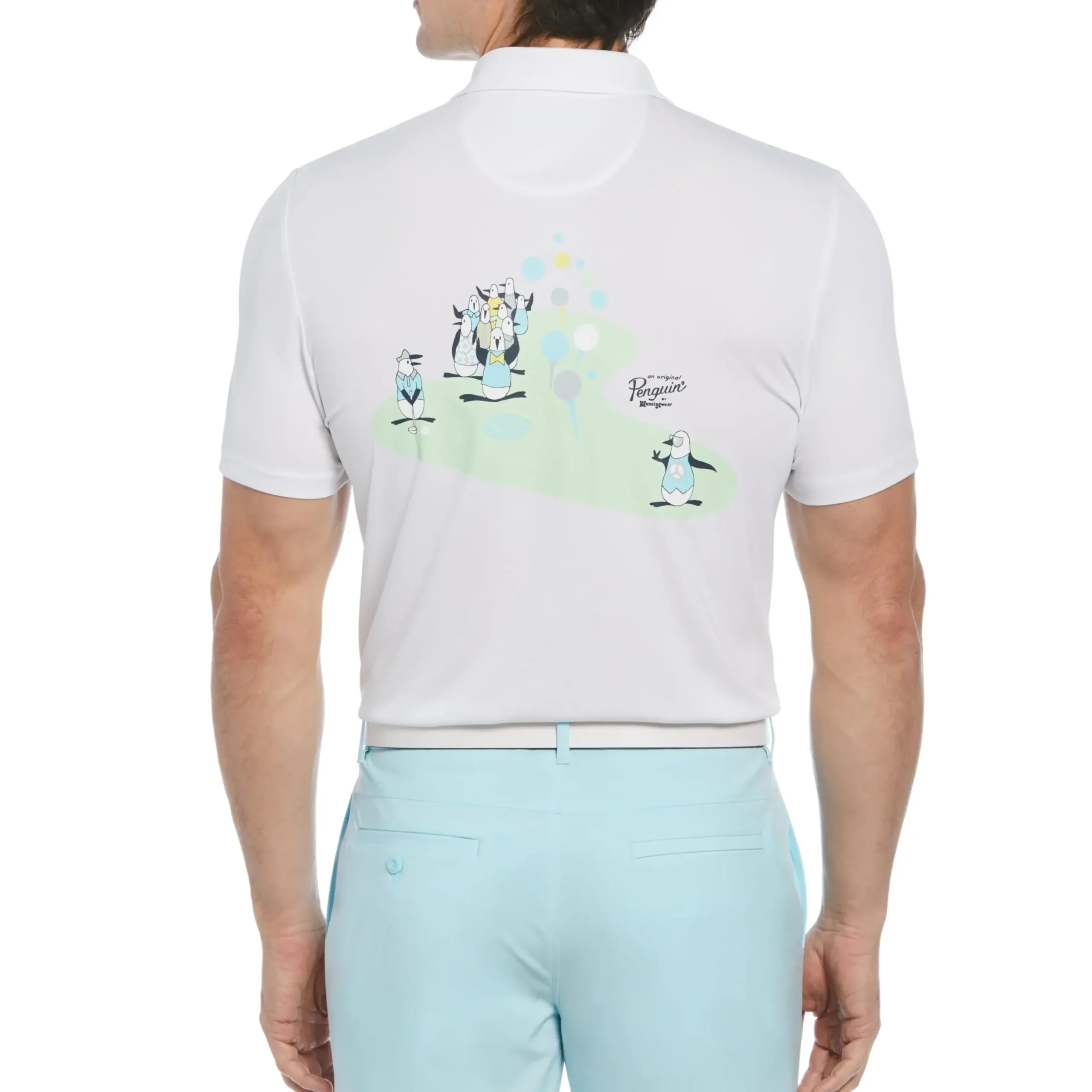 Oxford Graphic Print Golf Polo