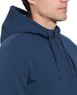 Penguin Sport Micro Texture Full Zip Hoodie Jacket