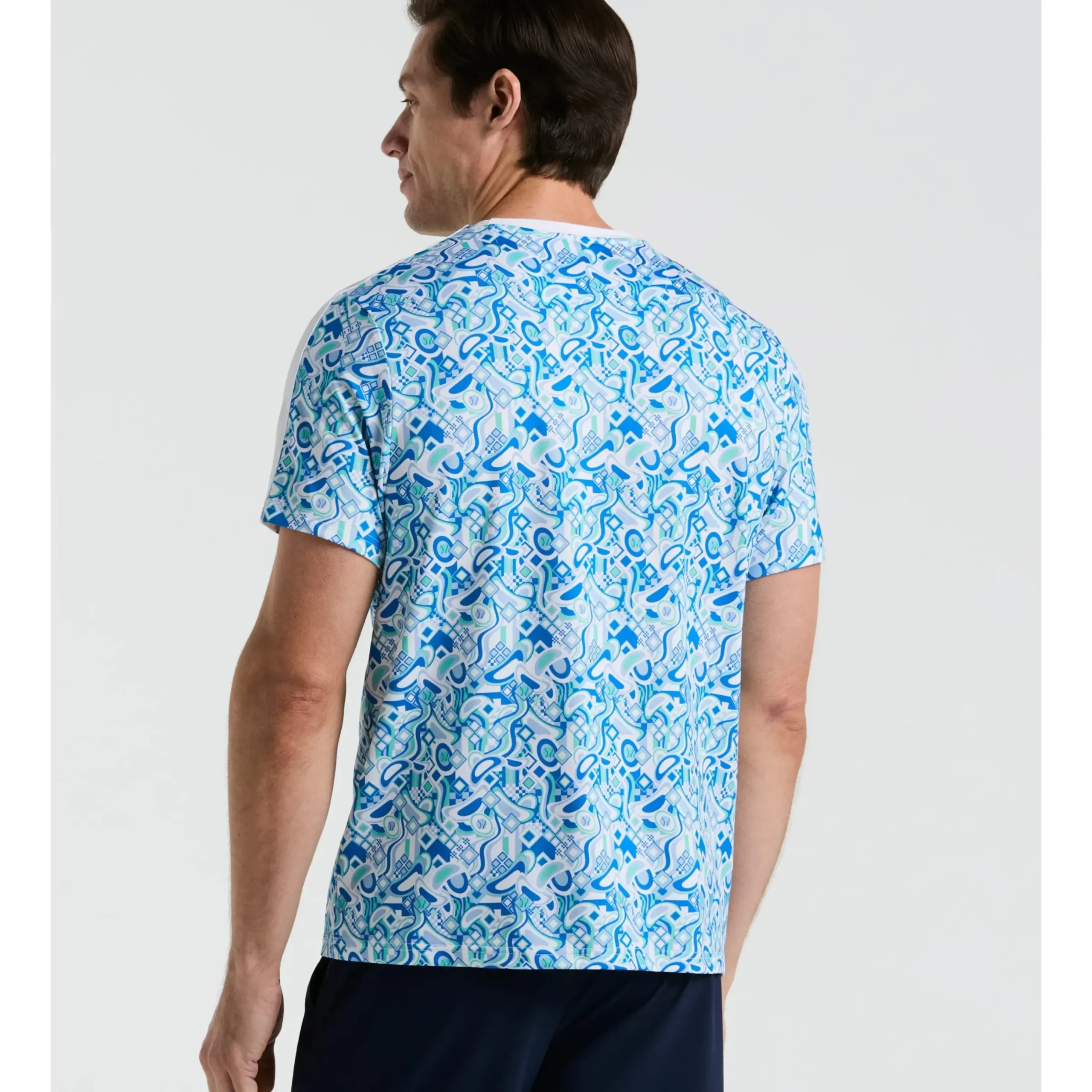 Performance Midcentury Block Tennis Tee