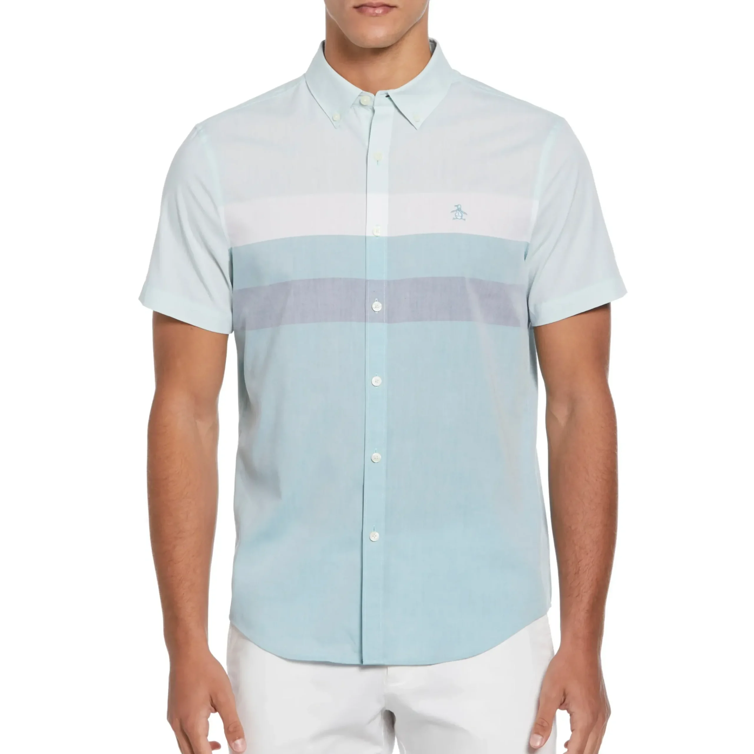 Poplin Chest Stripe Shirt