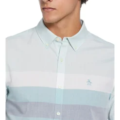 Poplin Chest Stripe Shirt