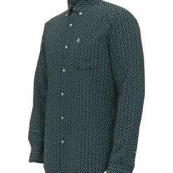 Poplin Lines Printed Shirt
