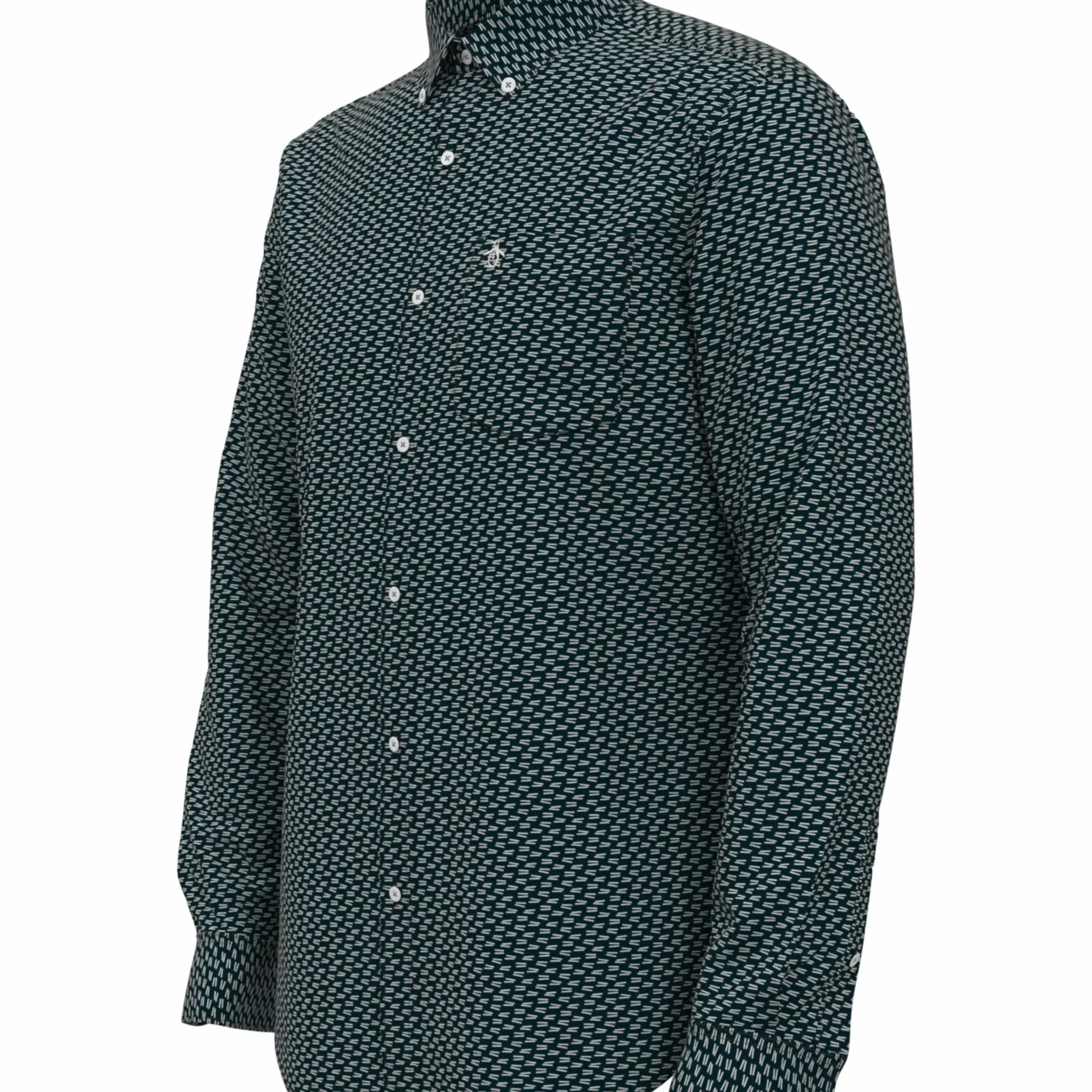 Poplin Lines Printed Shirt