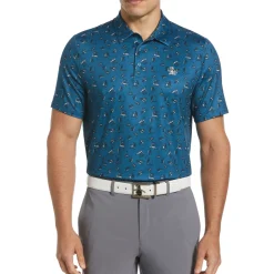 Retro Arcade Print Polo