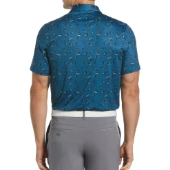 Retro Arcade Print Polo