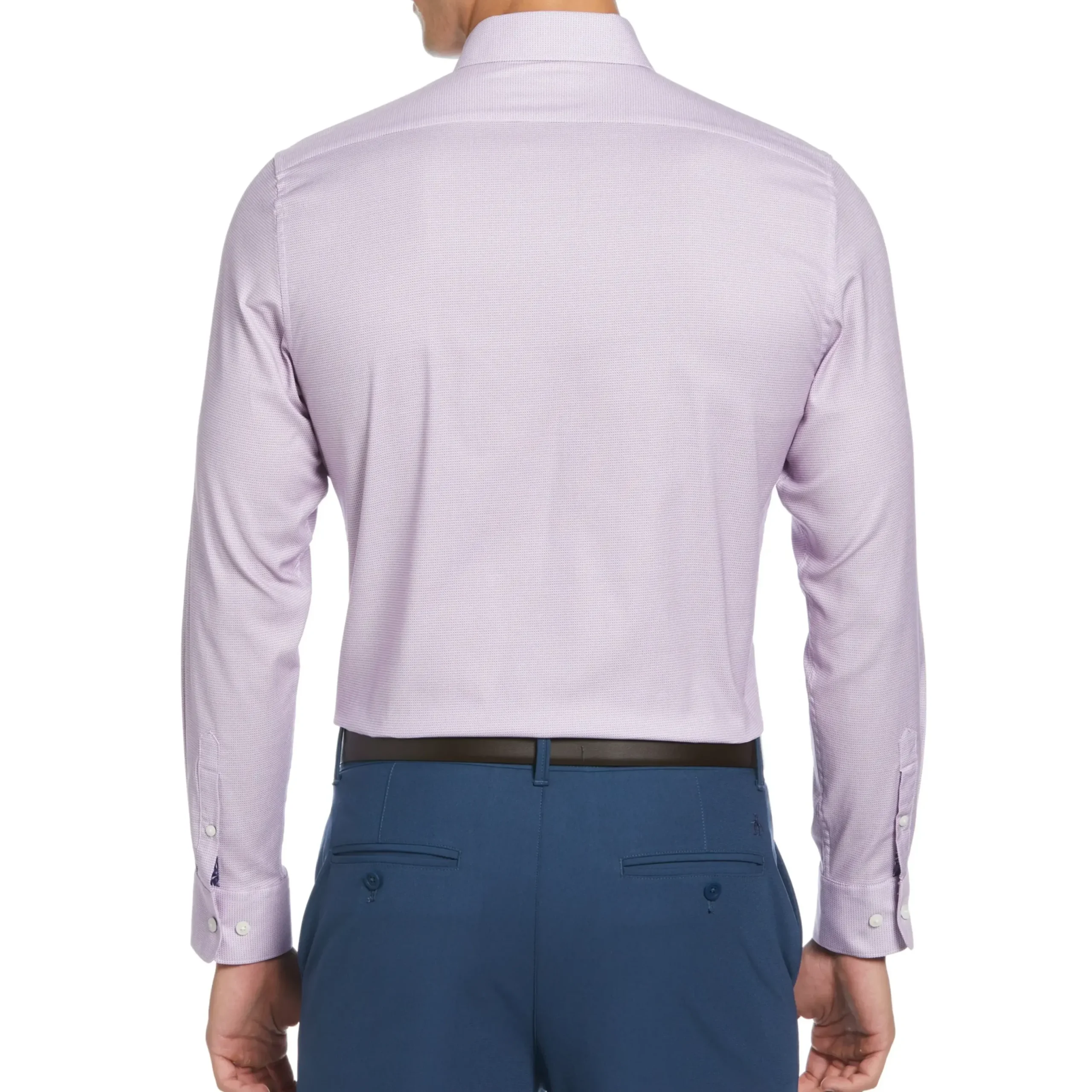 Royal Texture Print Dress Shirt