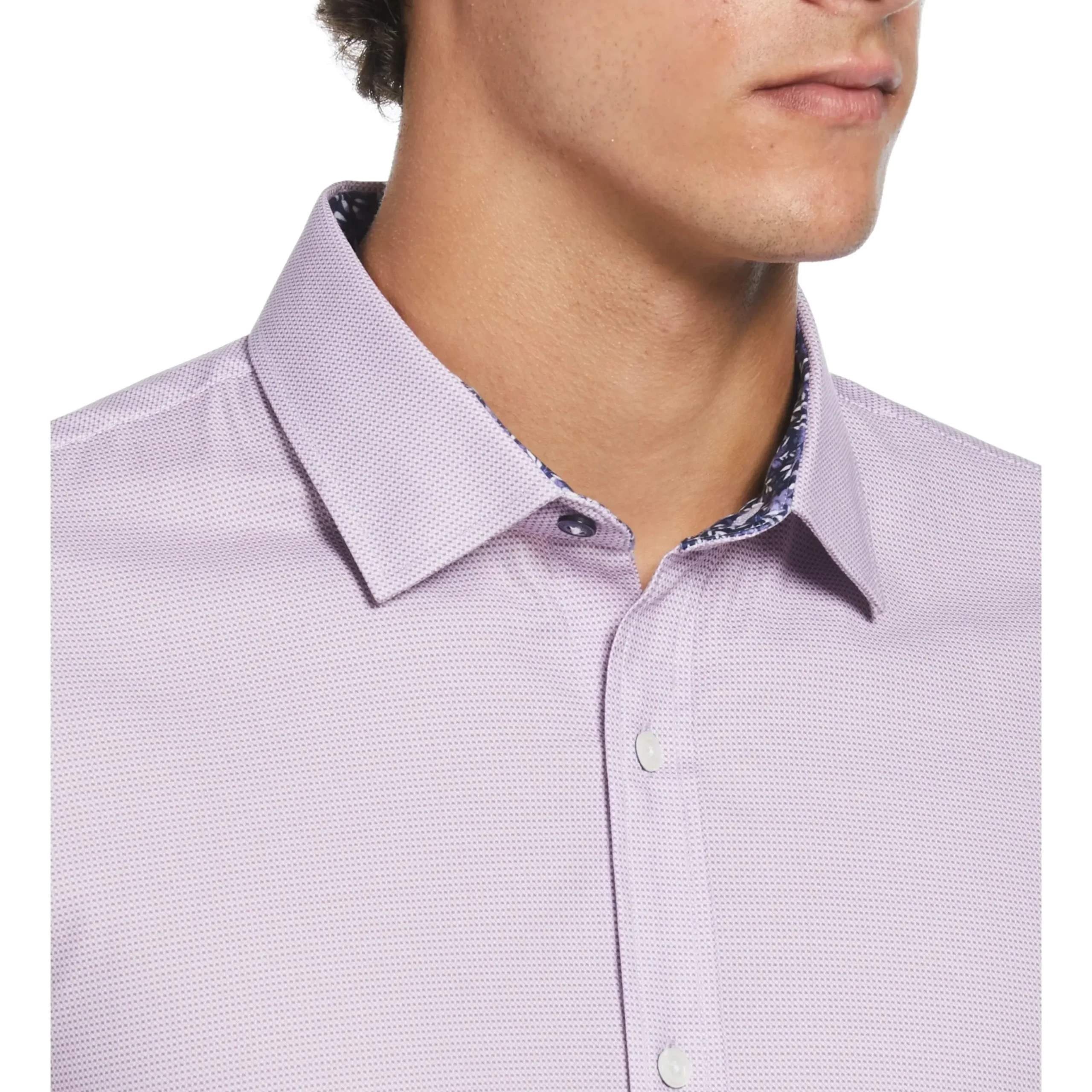 Royal Texture Print Dress Shirt