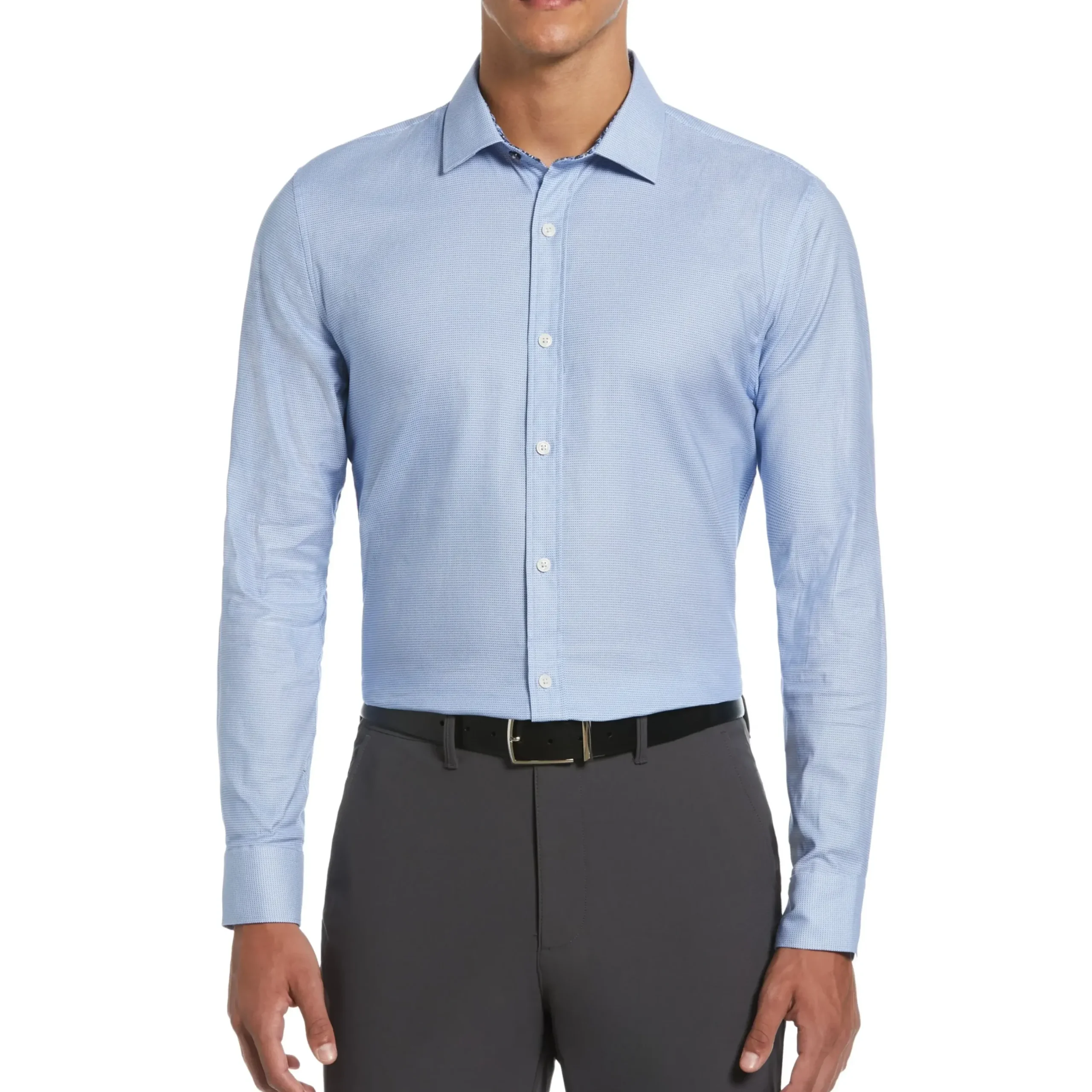 Royal Texture Print Dress Shirt
