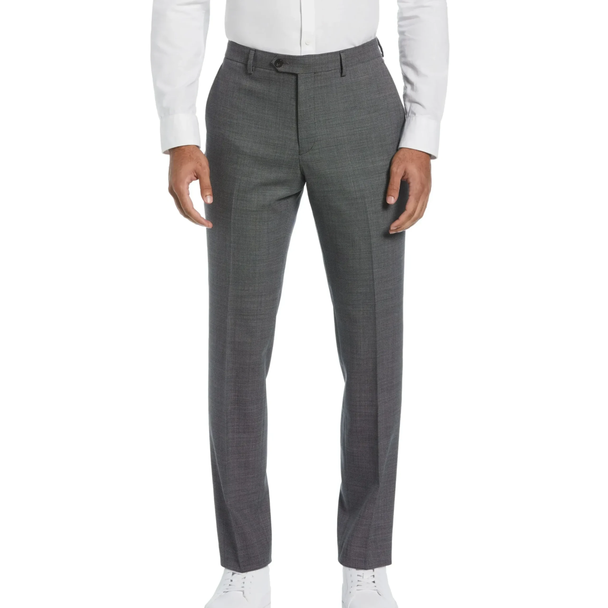 Slim Fit Textured Suit Separate Pant