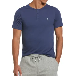 Solid Henley Tee