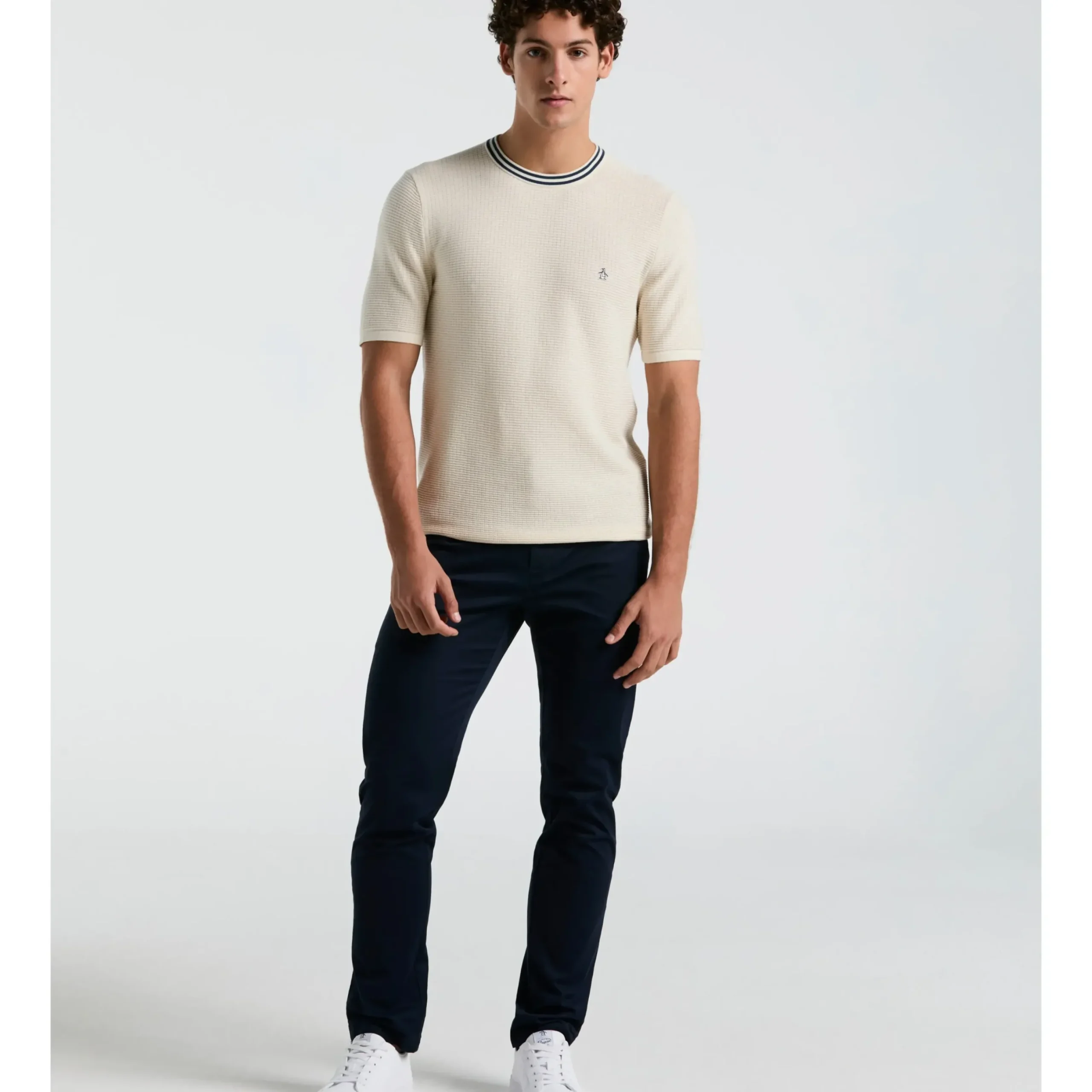 Textured Sweater Tee