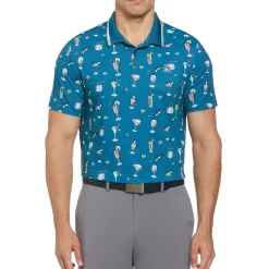 19th Hole Print Golf Polo