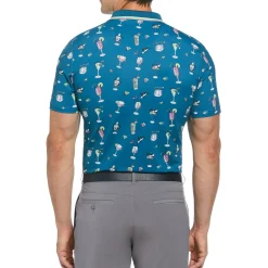 19th Hole Print Golf Polo