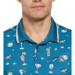 19th Hole Print Golf Polo