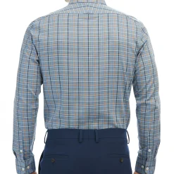 Thin Plaid Button Down