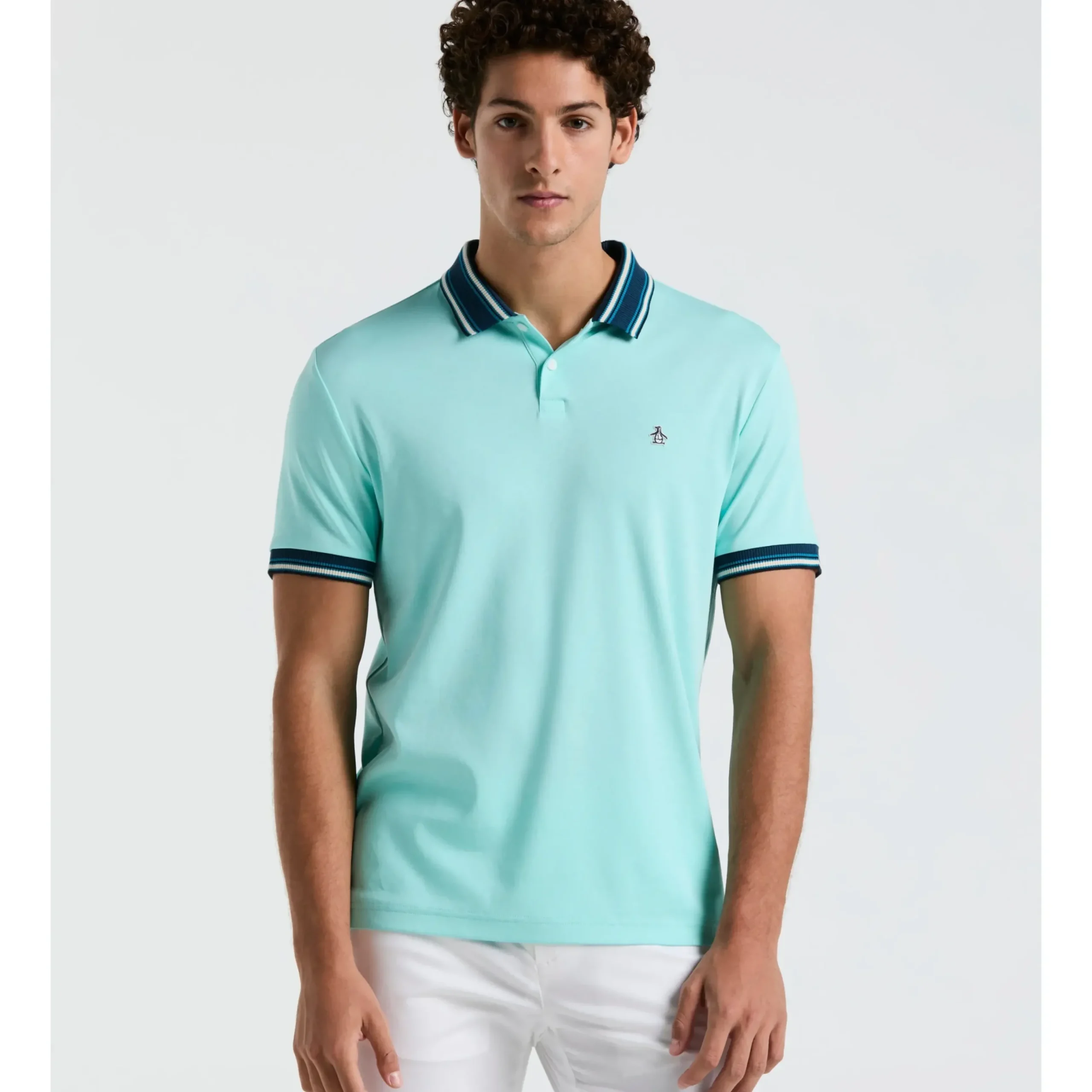 Tipped Collar Polo