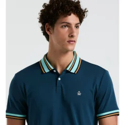 Tipped Collar Polo