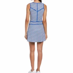 Women's Allover Printed Parrot Golf Dress