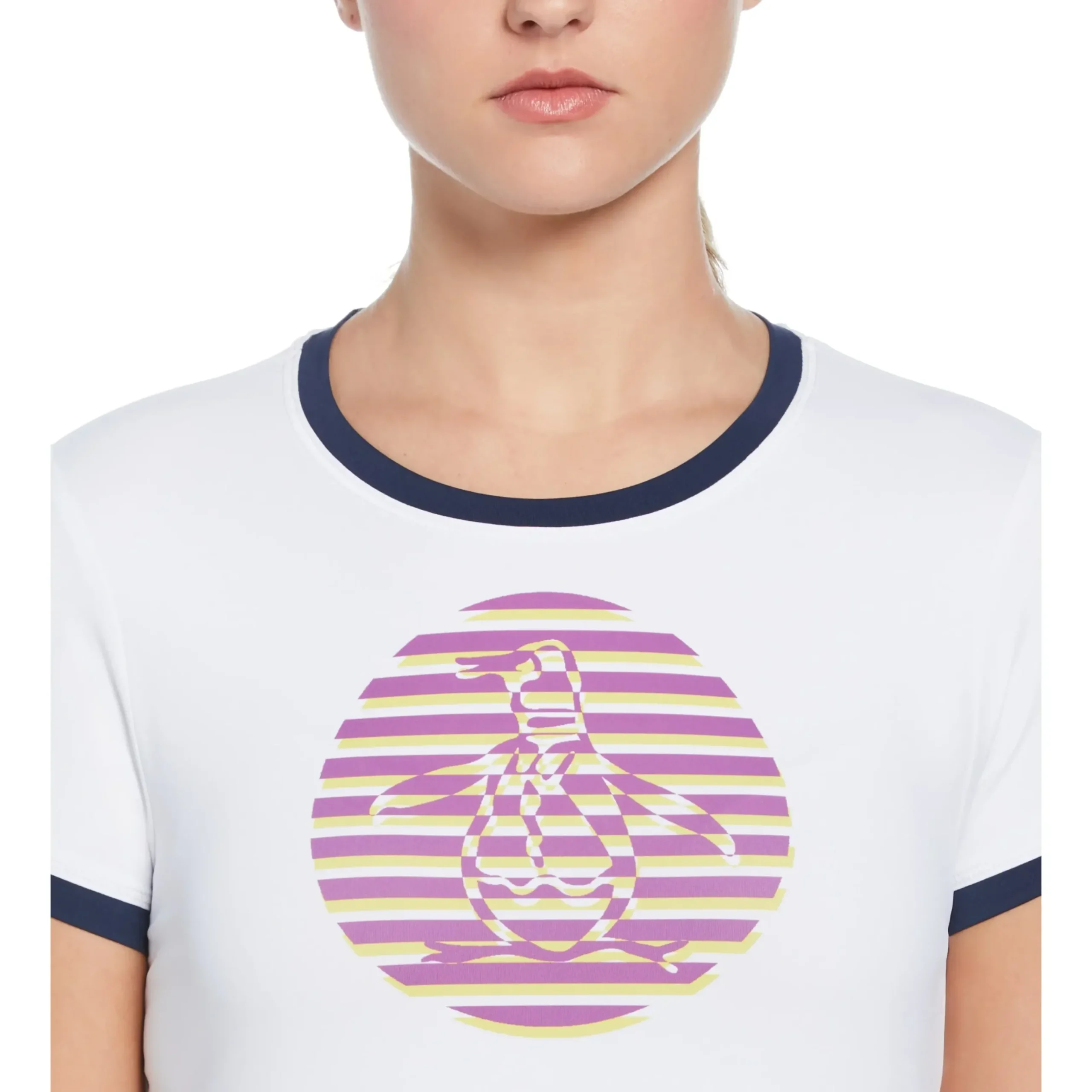 Women's Circle Pete Performance Tennis Tee