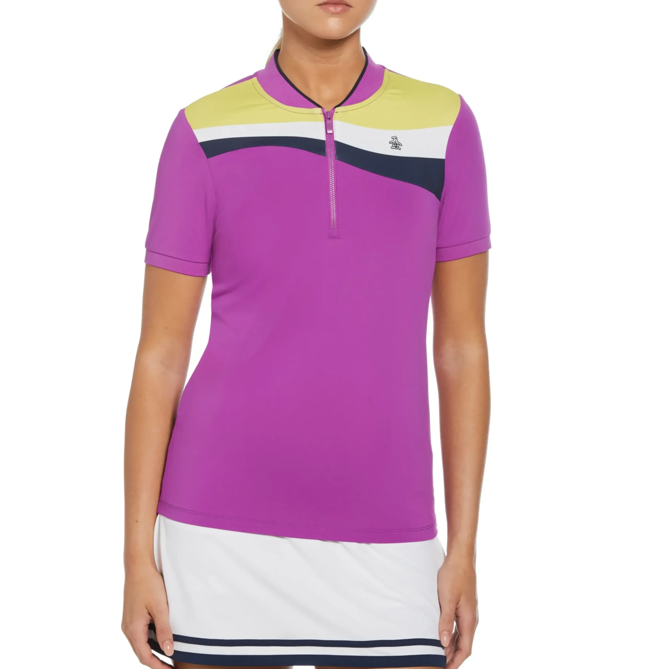 Women's Color Block Polo