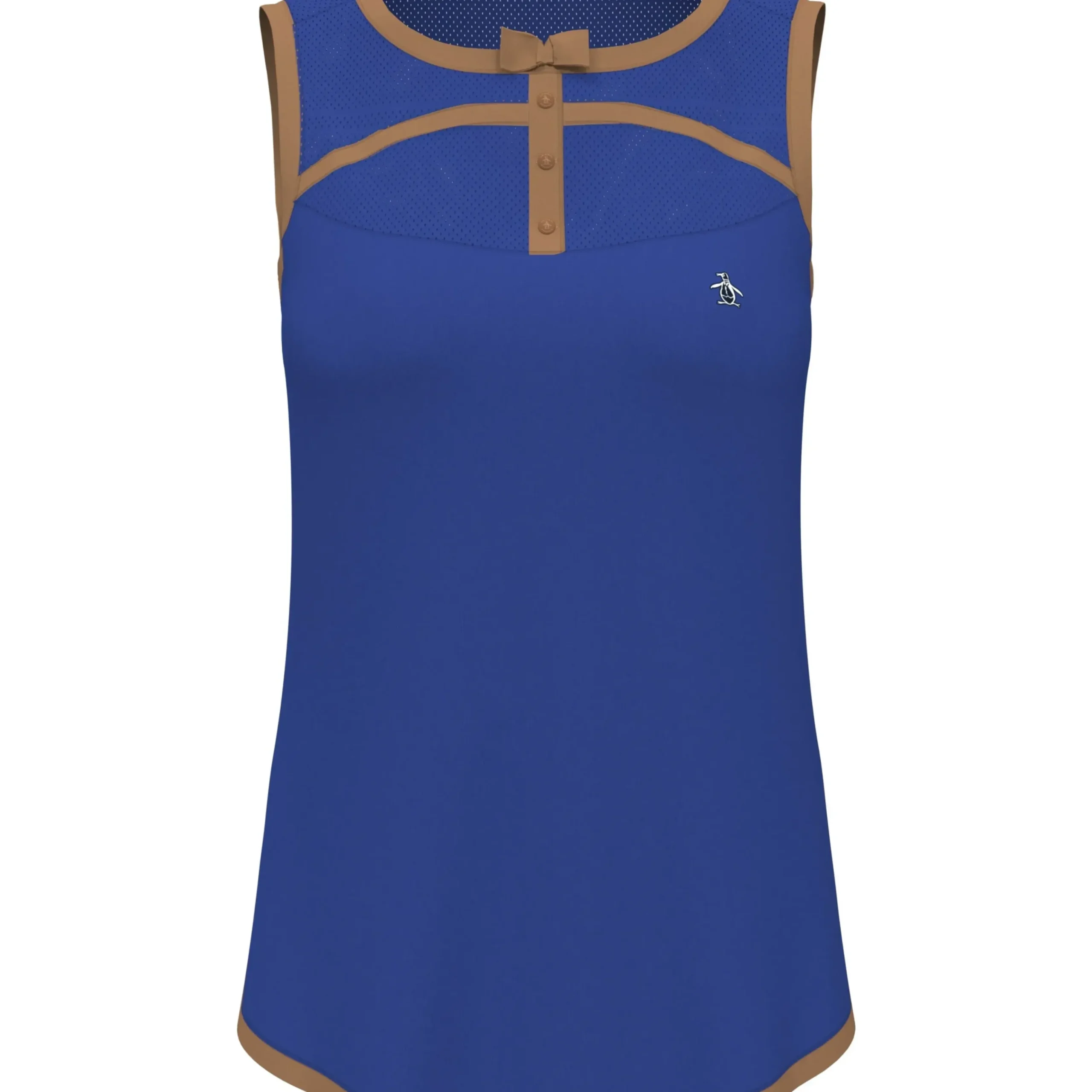 Women's Contrast Binding Bow Golf Shirt