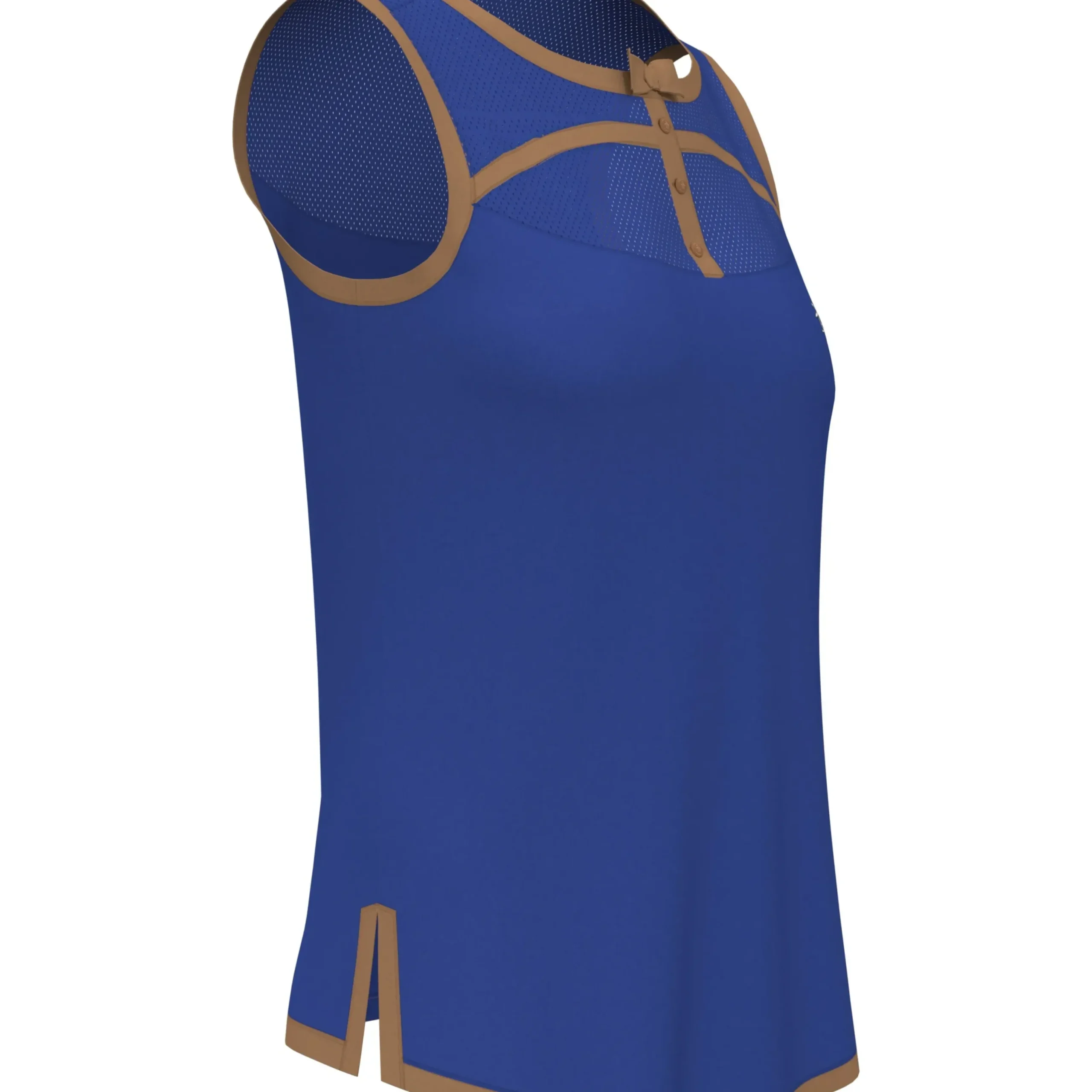 Women's Contrast Binding Bow Golf Shirt