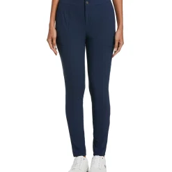 Womens Essential Dobby Back Slim Golf Trouser