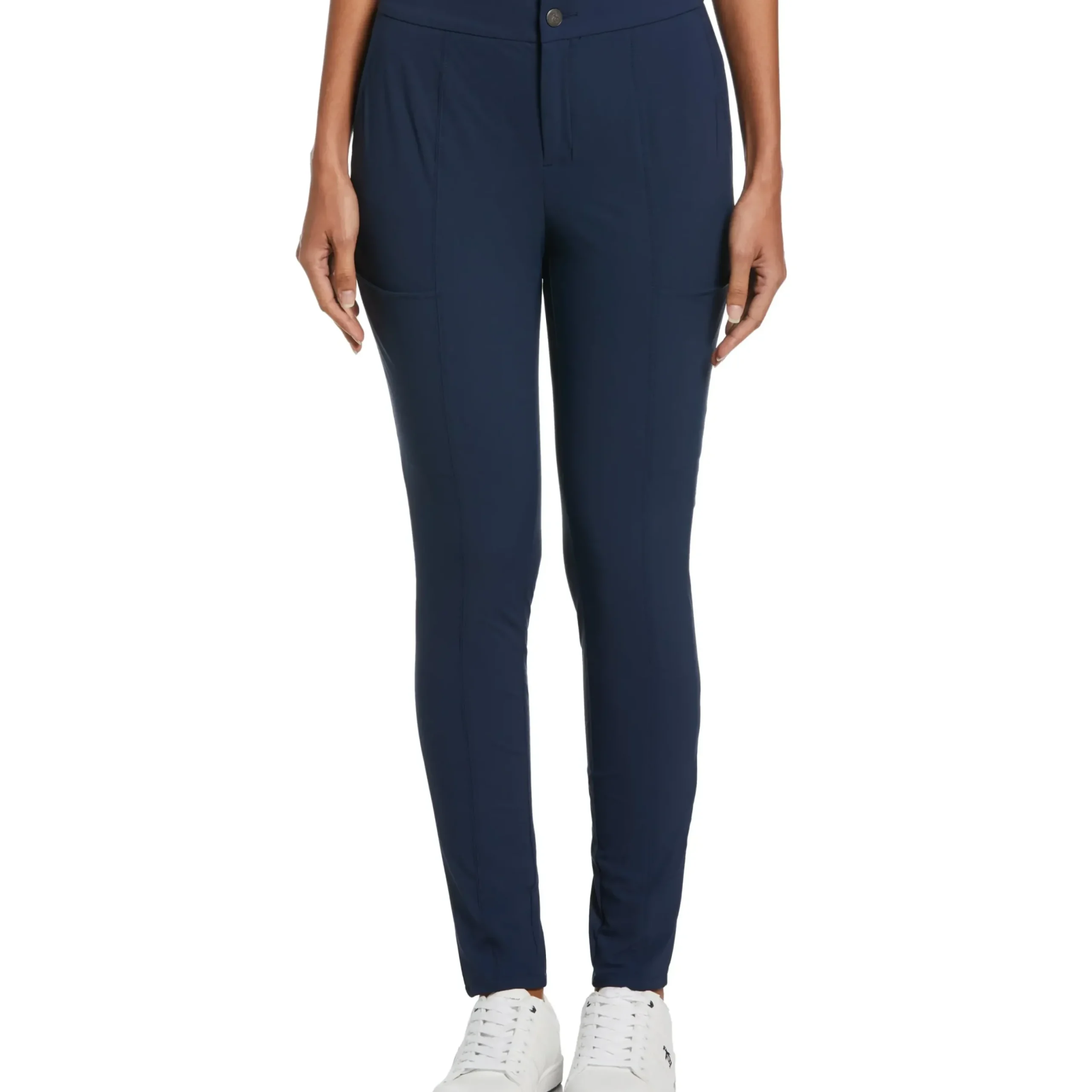 Womens Essential Dobby Back Slim Golf Trouser
