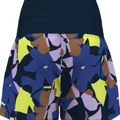 Womens High Waist Floral Print Tennis Shorts