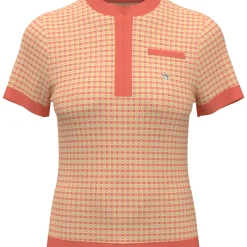 Women's Pete's Bow Tie Coloe Block Polo