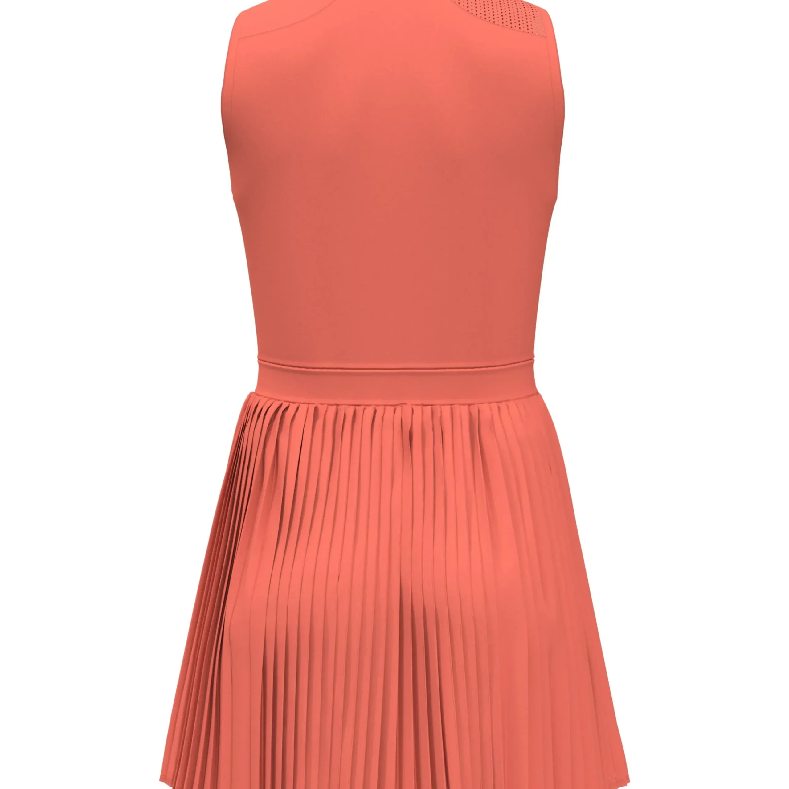 Women's Sleeveless Color Block Golf Dress