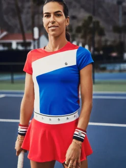 Women's Solid Tennis Skort