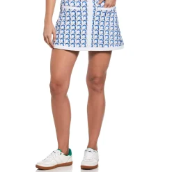 Women's Tennis Ball Floral Print Skort
